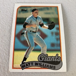 1989 Topps - [Base] #628 Matt Williams