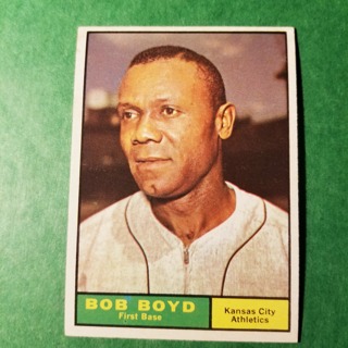 1961 - TOPPS BASEBALL CARD NO. 199 - BOB BOYD - A'S