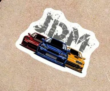 ↗️NEW⭕(10) 1" JDM (RARE SPORTSCAR) STICKERS!!