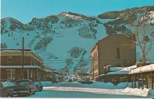 Vintage Unused Postcard: (gin4): Wheeler Opera House, Aspen, CO