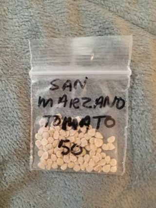 50 San Marzano tomato seeds