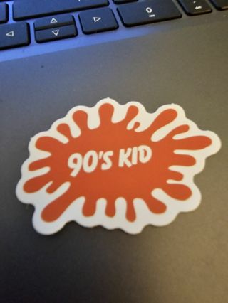 90'S Kid sticker medium