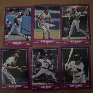 Baseball Cards (L)