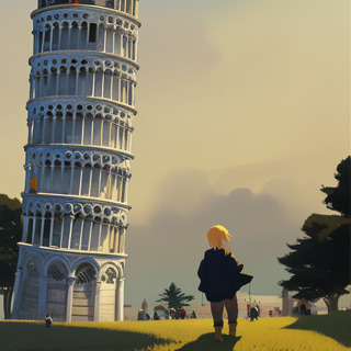 Listia Digital Collectible: Leaning Tower of Pisa