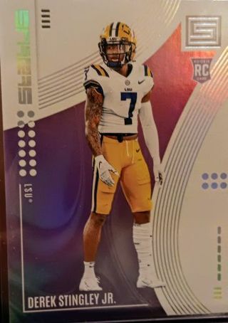 2022 CHORONICLES STATUS DEREK STINGLEY JR ROOKIE RC # 3 HOUSTON TEXANS