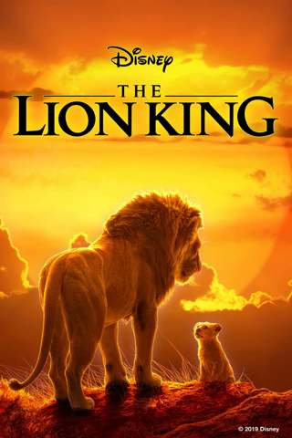 The Lion King live-action movie (HD code for MA)