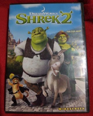 Shrek 2 DVD Case & Disc FREE SHIPPING