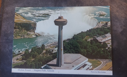 Skylon Tower At Niagara Falls Postcard 