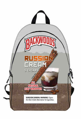 BACKWOODS CIGAR Russian Cream SHOULDER STRAP BACKPACK