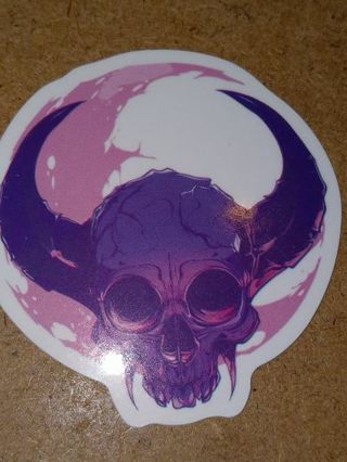 Cool one vinyl lap top sticker no refunds regular mail very nice quality