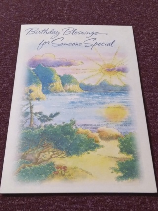 Happy Birthday Card - Blessings