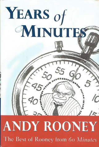 Years Of Minutes Book By Andy Rooney Hardcover From 60 Minutes