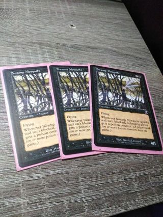 MTG SWAMP MOSQUITO X3 BEAUTIFUL