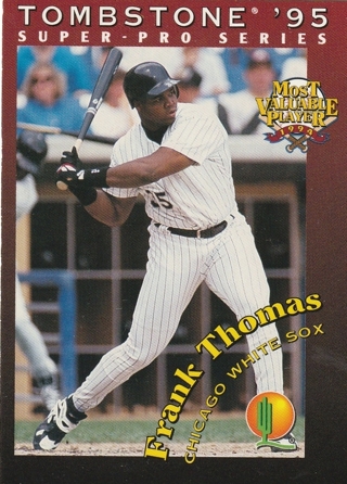 1995 Tombstone Baseball Frank Thomas #1