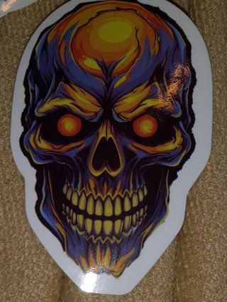 Cool new one nice vinyl lap top sticker no refunds regular mail very nice quality