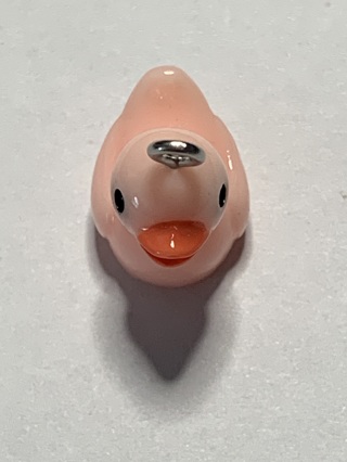 COLORED DUCK CHARM~#5~PINK~FREE SHIPPING!