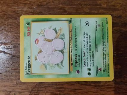 Pokemon Jungle Set Exeggcute 52/64 #7