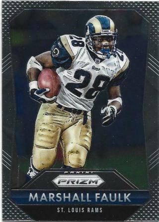 2015 PRIZM MARSHALL FAULK CARD