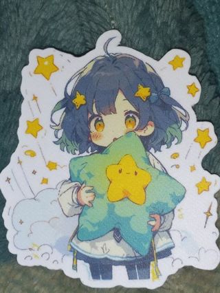 Kawaii one Cute vinyl sticker no refunds regular mail only Very nice quality!