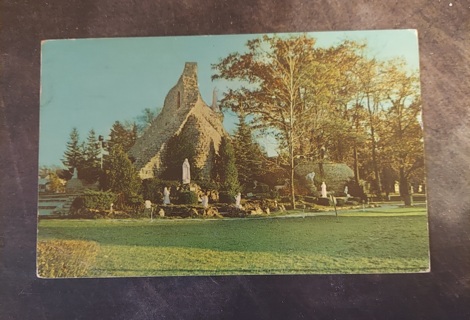 Our Lady Of The Shrine Postcard. Used.