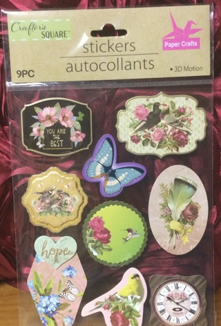 Nature Stickers(Birds, butterflies, flowers, etc.