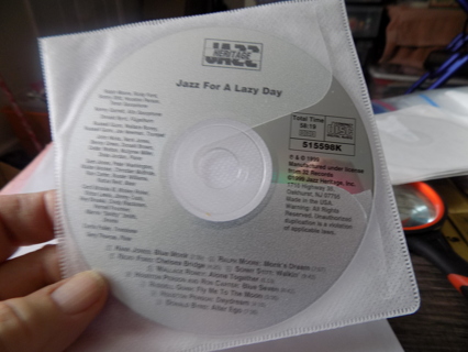 JAZZ for a Lazy Day CD