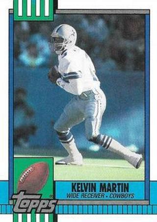 Tradingcard - NFL - 1990 Topps #487 - Kelvin Martin RC, VAR - Dallas Cowboys 