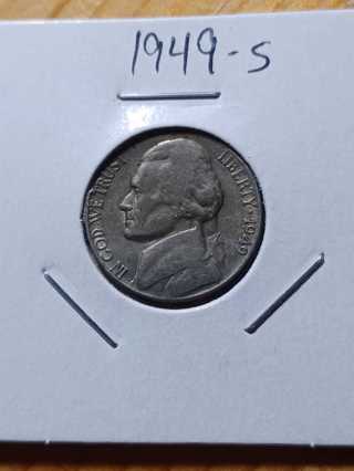 1949-S Jefferson Nickel! 5