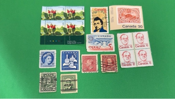 Canada stamp lot