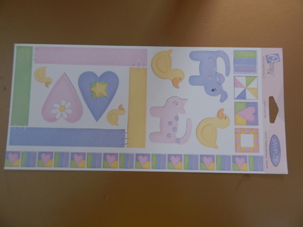 Fun sheet of colorful Scrapbook embellishments~~ BABY