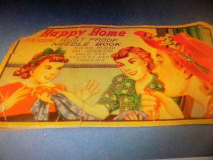 Vintage Pre-War happy House Needle book