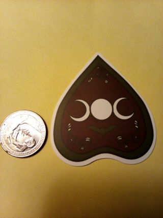 Ouija Planchette Sticker Read Description before bidding