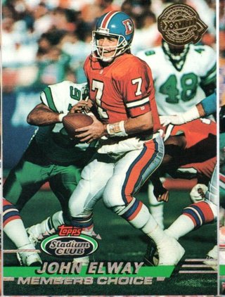 1993 Stadium Club John Elway #241