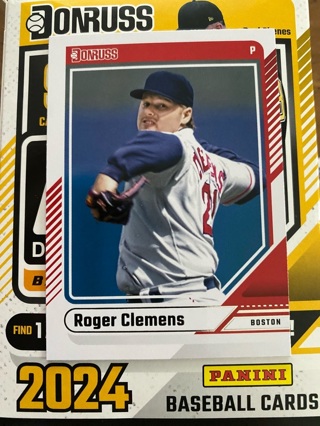 2024 Donruss #41 Roger Clemens Boston Red Sox Baseball