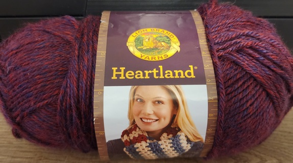 Lion Brand Heartland Yarn - "Isle Royale"