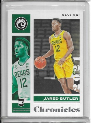 Jared Butler 2021-22 Chronicles Draft #24 Rookie Card