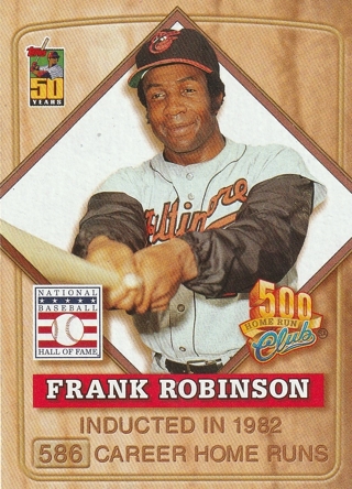 2001 Topps Post Cereal 500 Home Run Club #5 Frank Robinson Orioles