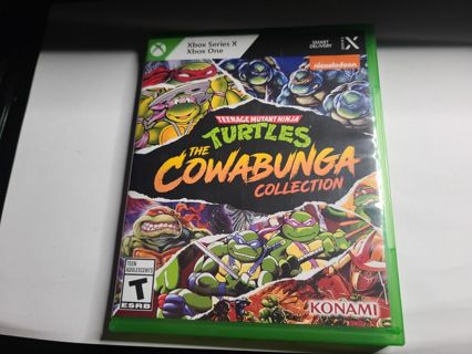 Xbox one Teenage Mutant Ninja Turtles Cowabunga Collection