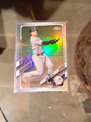 *Yankees* Luke Voit Topps Chrome Refractor 