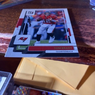 2022 panini donruss Tom Brady football card 