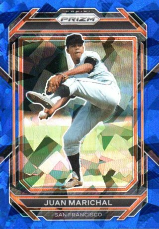 2023 Panini Prizm Juan Marichal Blue Ice