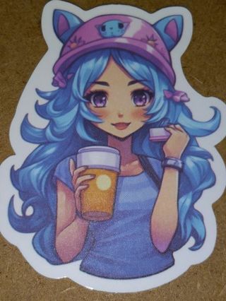 Girl so Cute one nice vinyl sticker no refunds regular mail Win 2 or more get bonus