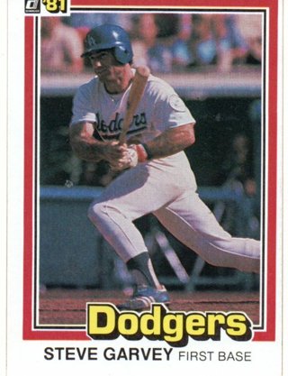 1981 Donruss Steve Garvey #176