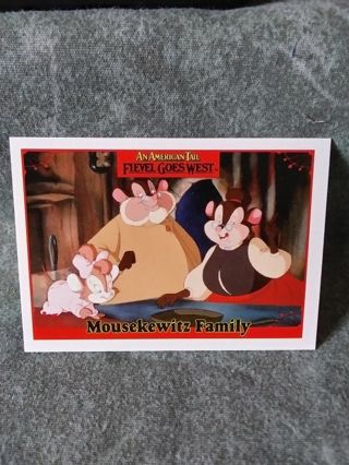 An American Tail Trading Card #23