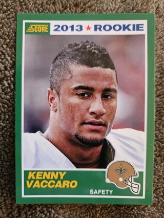 2013 Score Rookie Kenny Vaccaro