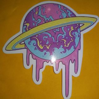 Cool new one vinyl lap top sticker no refunds regular mail very nice quality