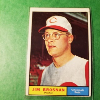 1961 - TOPPS BASEBALL CARD NO. 513 - JIM BROSNAN - REDS