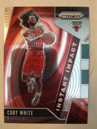 2019 Coby White rookie card