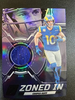 Cooper kupp zoned in patch card