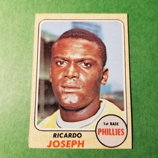 1968 - TOPPS BASEBALL CARD NO. 434 - RICARDO JOSEPH - PHILLIES